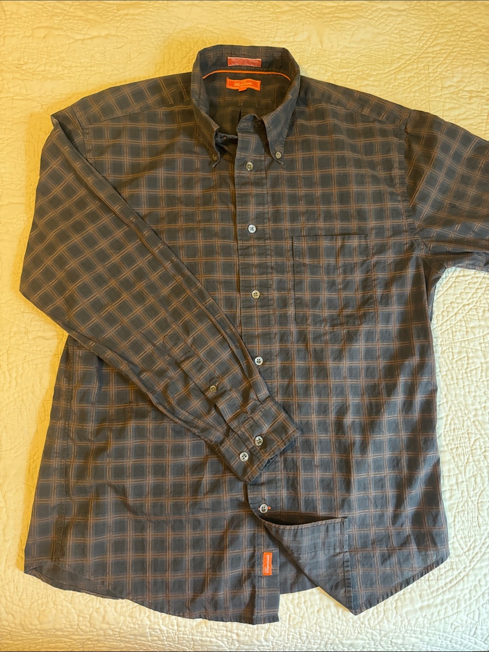 Faconnable Plaid Button-Down Shirt